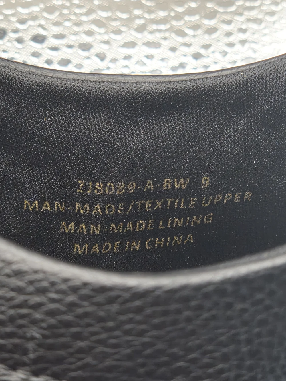 Marc Joseph Black Mesh & Leather Low-Top Sneakers with White Sole